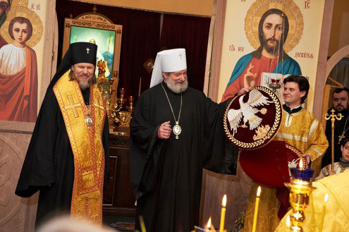 L’arcivescovo Mark e la nuova chiesa russa a Praga